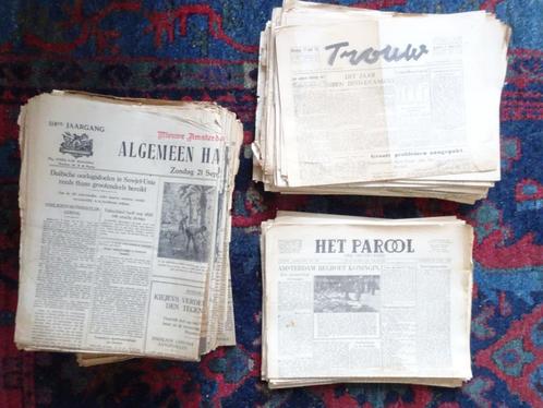 GROTE PARTIJ OORLOGSKRANTEN, Boeken, Oorlog en Militair, Gelezen, Ophalen of Verzenden