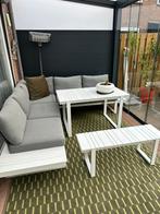 Luxe hoek loungeset 240x240, Ophalen, Aluminium, Zo goed als nieuw, Loungeset