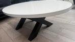 Ovale salontafel, Huis en Inrichting, Tafels | Salontafels, Gebruikt, 100 tot 150 cm, Minder dan 50 cm, Ovaal