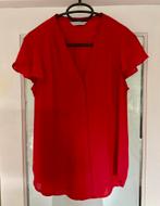 Mooie rode blouse met volantmouwtjes, maat M, Maat 38/40 (M), H&M, Ophalen of Verzenden, Zo goed als nieuw