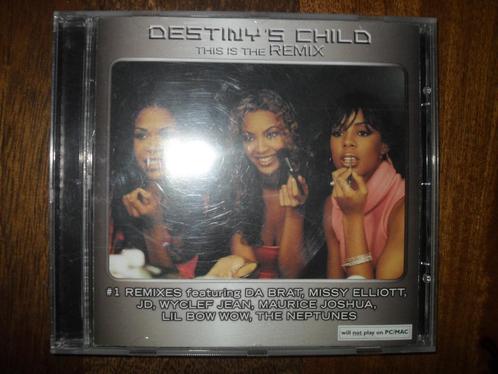 CD DESTINY'S CHILD-THIS IS THE REMIX., Cd's en Dvd's, Cd's | R&B en Soul, Zo goed als nieuw, R&B, 2000 tot heden, Ophalen of Verzenden