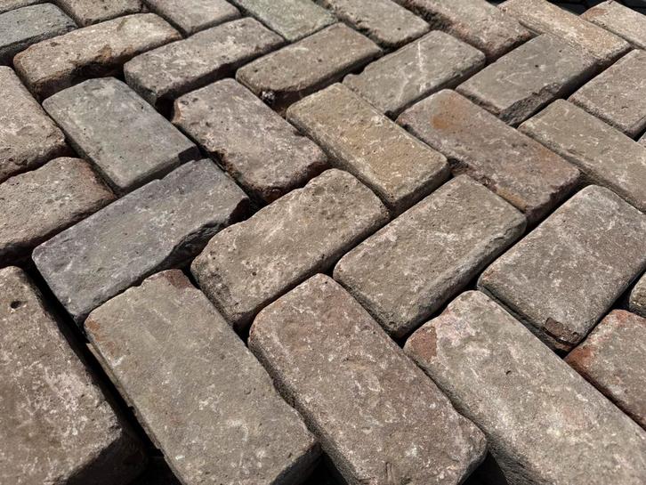 Gebakken klinkers oud, Tuin en Terras, Tegels en Klinkers, Zo goed als nieuw, Klinkers, 10 m² of meer, Ophalen of Verzenden