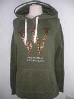 H&M LOGG sweater met kapuchon groen maat L, H&M, Ophalen of Verzenden, Zo goed als nieuw, Groen