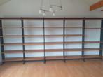 Boekenkastwand 480cm breed, Ophalen, Met plank(en), Gebruikt, 200 cm of meer