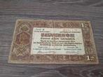 Biljet 1 gulden 1920, zilverbon oude type (1 letter), Postzegels en Munten, Bankbiljetten | Nederland, Ophalen of Verzenden