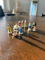 Bijzonder mini kerstgroepje santon feves, Ophalen of Verzenden, Gebruikt