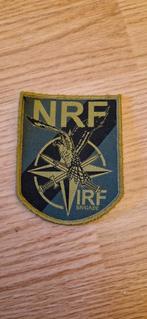 Militaire badge NRF luchtmobiel, Ophalen of Verzenden, Landmacht, Nederland, Embleem of Badge