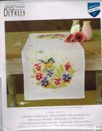 Cado vervaco borduurpakket loper meesjes in violen, Hobby en Vrije tijd, Borduren en Borduurmachines, Ophalen of Verzenden, Nieuw