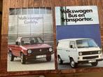 Volkswagen Bus en Caddy folder 1983/1985, Boeken, Ophalen of Verzenden, Zo goed als nieuw, Volkswagen