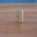 Vintage Zippo solid brass aansteker uit 1989, Ophalen, Gebruikt, Aansteker