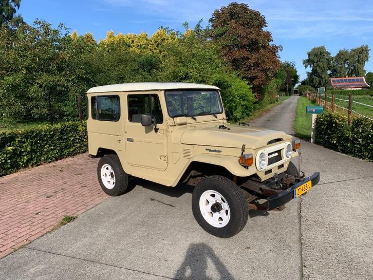 Toyota Landcruiser FJ40, Auto's, Toyota, Particulier, Landcruiser, 4x4, Open dak, Trekhaak, Benzine, SUV of Terreinwagen, Handgeschakeld
