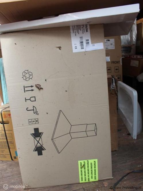 Online Veiling: Etna AB7920ZT Wandschouw afzuigkap, 90 cm, Witgoed en Apparatuur, Afzuigkappen, Nieuw