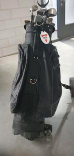 Golfset met opvouwbare trolley Turfmaster en clubs, Ophalen, Gebruikt, Set