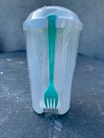 Nieuwe plastic slabeker met vork, Ophalen of Verzenden, Nieuw