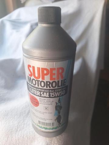 Motorolie 15W50 beschikbaar voor biedingen