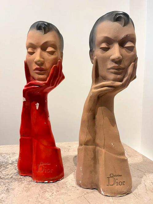 Christian dior Mannequin 2x, Antiek en Kunst, Kunst | Designobjecten, Ophalen of Verzenden