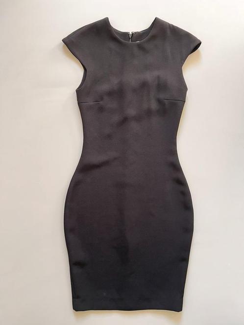 NIEUW: Zwarte By Malene Birger zakelijke jurk - maat XXS/XS, Kleding | Dames, Jurken, Nieuw, Maat 34 (XS) of kleiner, Zwart, Knielengte