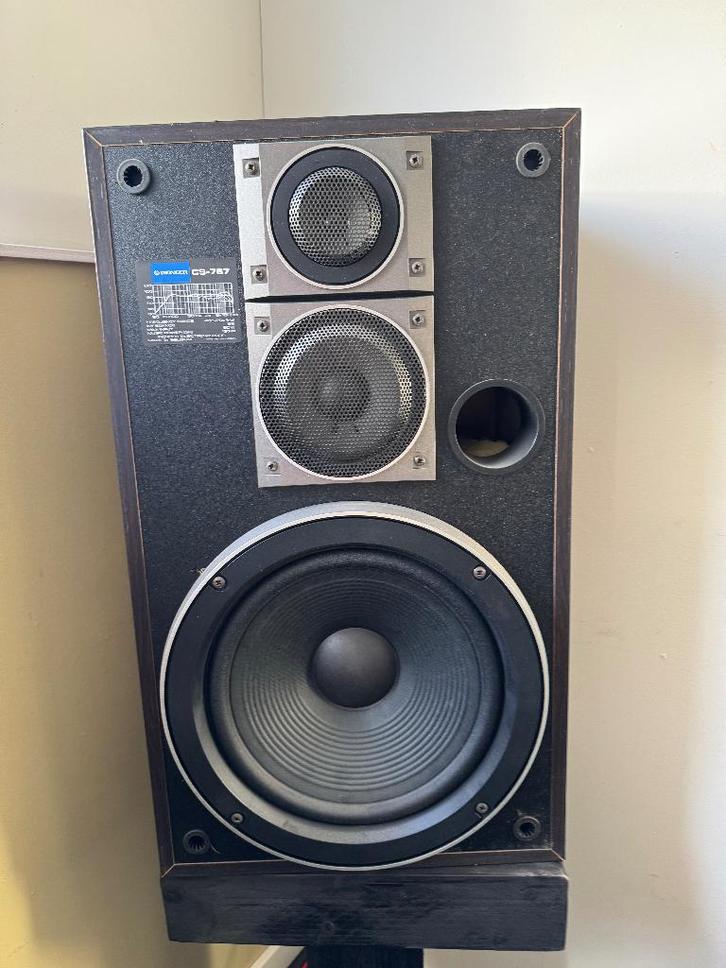 Pioneer luidsprekers, Audio, Tv en Foto, Luidsprekers, Gebruikt, Front, Rear of Stereo speakers, Minder dan 60 watt, Overige merken