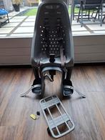 Grijs achterzitje fiets, Fietsen en Brommers, Fietsaccessoires | Fietsstoeltjes, Ophalen, Zo goed als nieuw