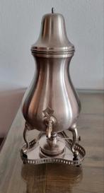 Vintage Tinnen Koffiekan met Brander, Ophalen of Verzenden