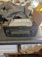 Fiat grande punto blaupunkt auto radio cd aux in mp3, Auto diversen, Autoradio's, Ophalen of Verzenden, Gebruikt
