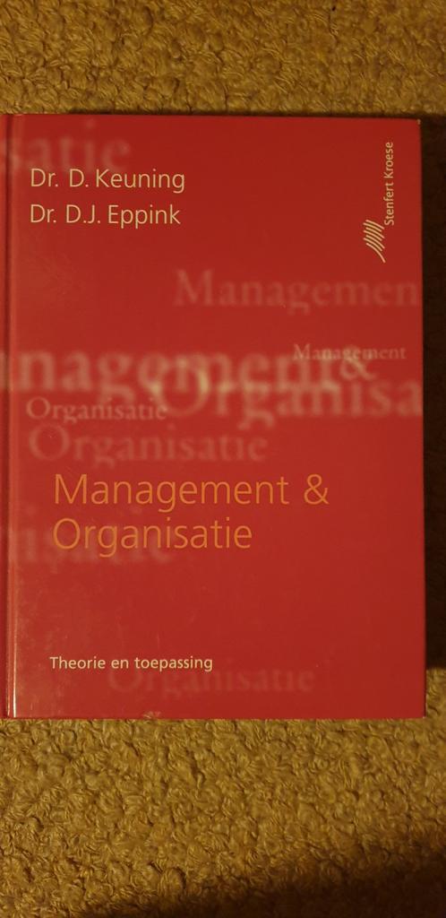 D.J. Eppink - Management & Organisatie, D.J. Eppink; D. Keuning, Sociale wetenschap, Ophalen of Verzenden, Zo goed als nieuw