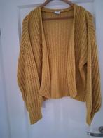 Okergeel Vest, maat L, Kleding | Dames, Ophalen, Geel, Maat 42/44 (L), Zo goed als nieuw