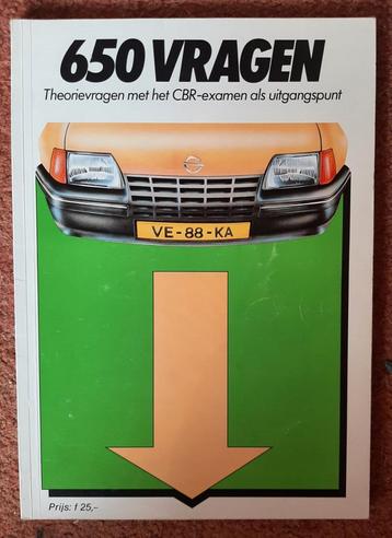 CBR 650 vragen beschikbaar voor biedingen