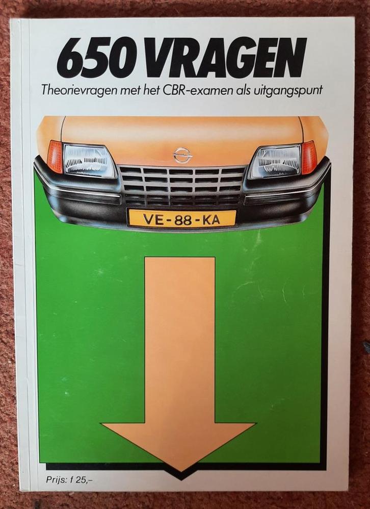 CBR 650 vragen, Boeken, Auto's | Boeken, Gelezen, Overige merken, Ophalen of Verzenden