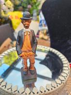 Vintage Houten Clown Figuur, Ophalen of Verzenden
