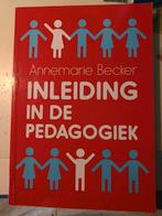 Inleiding in de pedagogiek, Annemarie Becker, Zo goed als nieuw, Beta, HBO