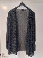 Zwart met stippen blouse maat 46 48, Ophalen of Verzenden, Zo goed als nieuw, Maat 46/48 (XL) of groter, Zwart