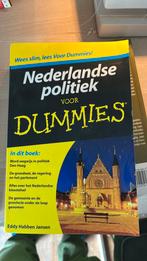 Eddy Habben Jansen - Nederlandse politiek voor Dummies, Eddy Habben Jansen, Ophalen of Verzenden, Zo goed als nieuw, Politiek en Staatkunde