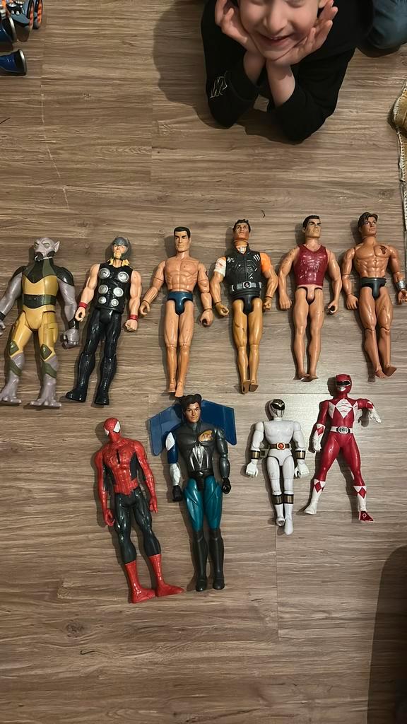 Set van Actiefiguren en Speelgoed voor Kinderen, Kinderen en Baby's, Speelgoed | Actiefiguren, Zo goed als nieuw, Ophalen of Verzenden