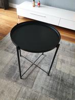 2x salontafel Ikea Gladom zwart, Huis en Inrichting, Ophalen, 50 tot 100 cm, 50 tot 100 cm, Zo goed als nieuw