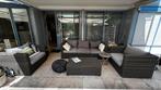 Royal lifestyle bank lounge set met tafel rotan luxe design, Ophalen, Gebruikt, Bank, Loungeset