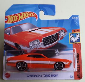 Hot Wheels Ford Gran Torino 1972 beschikbaar voor biedingen
