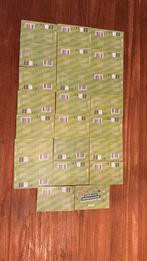 Voetbalplaatjes Plus - 30 pakjes - Eredivisie spaaractie, Ophalen of Verzenden, Winkel, Super of Benzinepomp, Zegels, Bonnen of Punten