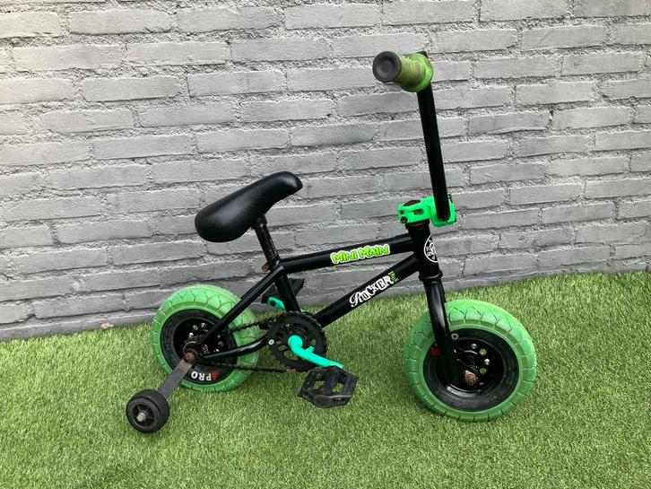 Rocker Irok+ MiniMain Groen Mini BMX Fiets, Fietsen en Brommers, Fietsen | Crossfietsen en BMX, Gebruikt, Ophalen