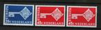 3 Postzegels Nederland Europa 1968, Ophalen of Verzenden, Postfris