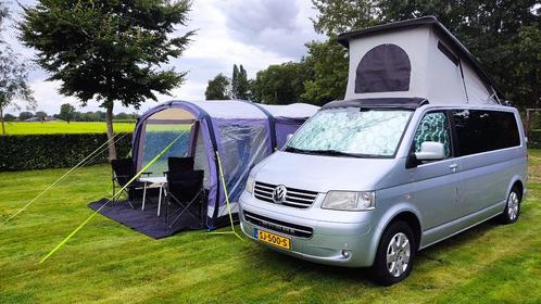 Volkswagen T5 2.5L Transporter Camper. Compleet met voortent, Caravans en Kamperen, Campers, Particulier, tot en met 4, Buscamper of Camperbus