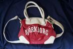 Bjorn Borg handtas - rood-creme - vintage, Sieraden, Tassen en Uiterlijk, Tassen | Schoudertassen, Ophalen of Verzenden, Zo goed als nieuw