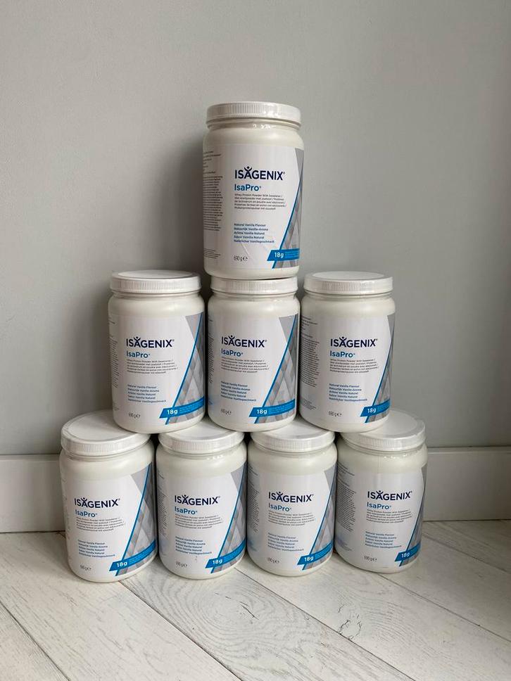 5+kg 8potten vanille proteïnepoeder NIEUW gesealed+afvalboek, Sport en Fitness, Gezondheidsproducten en Wellness, Nieuw, Poeder of Drank