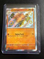 Primeape (PAF 170) Paldean Fates Baby Shiny Pokémon, Ophalen of Verzenden, Losse kaart, Foil