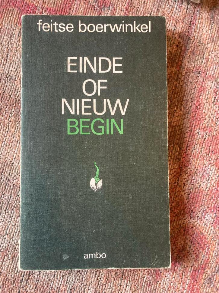 Einde of Nieuw Begin - Feitse Boerwinkel, Boeken, Filosofie, Gelezen, Overige onderwerpen, Ophalen of Verzenden