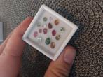 Lot met a kleur toermalijn, Sieraden, Tassen en Uiterlijk, Edelstenen, Ophalen of Verzenden