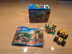LEGO City Jungle Buggy 60156 - Compleet!, Ophalen of Verzenden, Zo goed als nieuw, Complete set, Lego