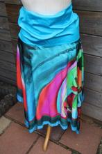 Rok blauw/ kleur Sunflair mt 42  Vaste rpijs, Blauw, Maat 42/44 (L), Ophalen of Verzenden, Zo goed als nieuw