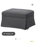 Ikea Ektorp voetenbank + grijs/wit/bruine hoezen, Huis en Inrichting, Banken | Voetenbanken en Poefen, Ophalen, 75 tot 100 cm