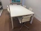Vergadertafel, Huis en Inrichting, Tafels | Eettafels, Kunststof, Gebruikt, 100 tot 150 cm, Modern strak